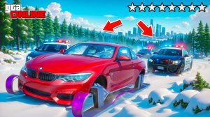 УГНАЛ У КОПОВ БМВ НА ЛЫЖАХ! АВТОУГОНЩИК ПРОТИВ КОПОВ | УГНАЛ СНЕЖНЫЕ ТАЧКИ