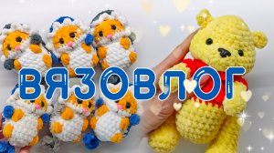 НОВЫЙ ВЯЗОВЛОГ, ИГРУШКИ АМИГУРУМИ. ПРОДОЛЖАЮ ВЯЗАТЬ ЗПКАЗ .
