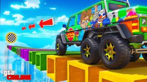 КАК ДАЛЕКО ТАЧКИ БЛОГЕРОВ СМОГУТ ПРОЕХАТЬ ПО СЛОМАННОЙ ДОРОГЕ? ЭКСПЕРИМЕНТЫ ГТА 5