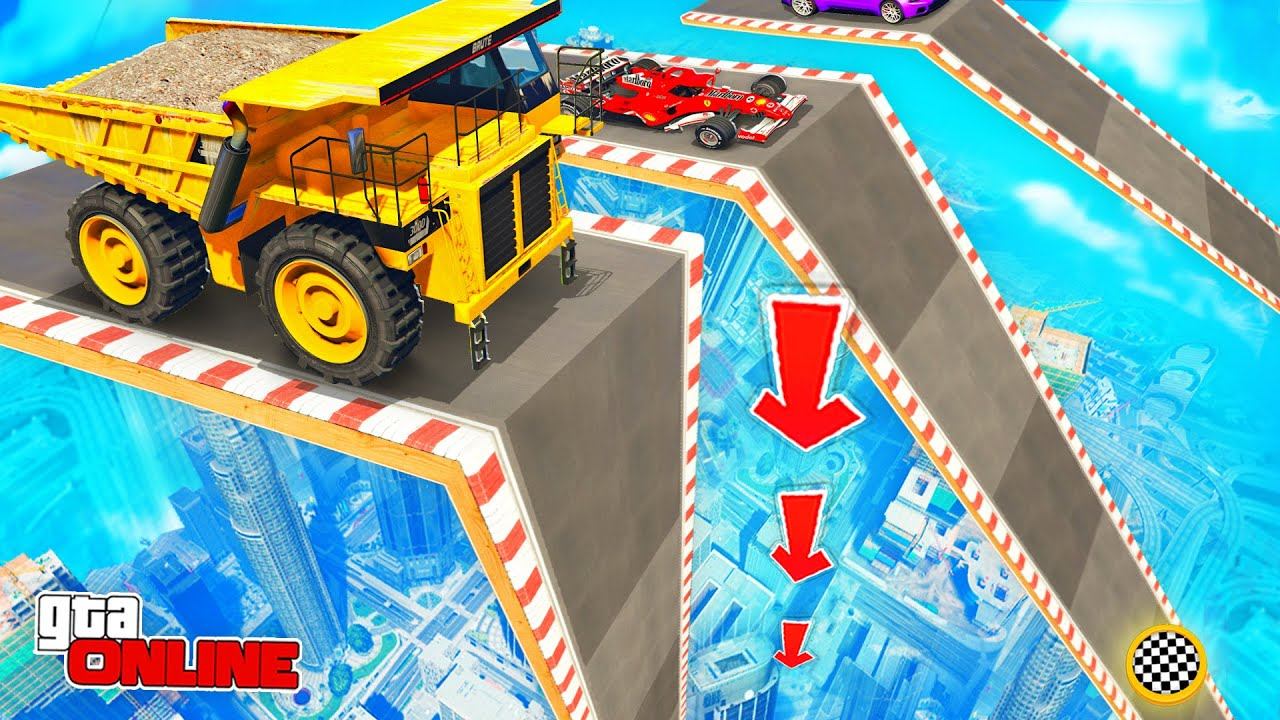 ЭТО САМЫЙ РЕЗКИЙ СПУСК ВНИЗ В ГТА 5! УДЕРЖИ ТАЧКУ НА ДОРОГЕ | СПУСК БЕЗ ТОРМОЗОВ В ГТА 5 ОНЛАЙН смотреть онлайн
