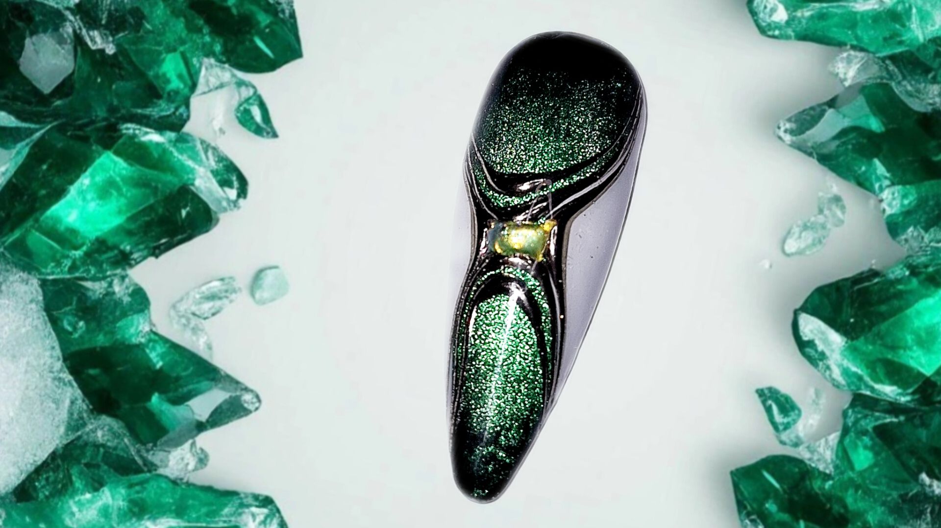 Изумрудная абстракция.  МК