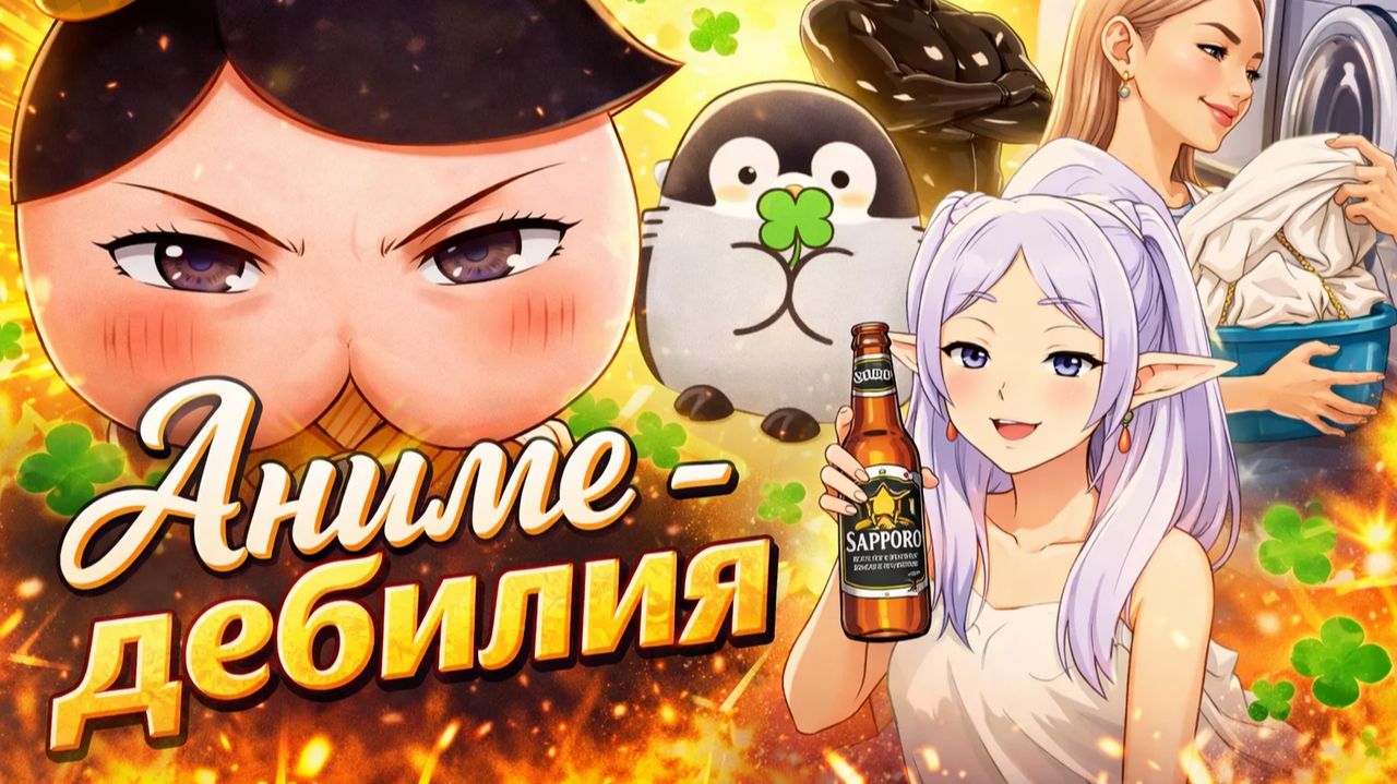 Аниме-дебилия 2 смотреть онлайн