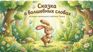Вежливый зайчик и сила тёплых слов ❤️ Поучительная сказка для детей