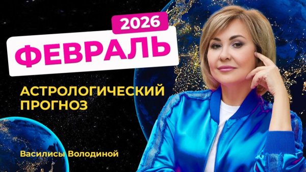 Февраль 2026. Гороскоп от Василисы Володиной – общий и знаки Зодиака
