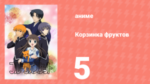Корзинка фруктов 5 серия (аниме-сериал, 2001)