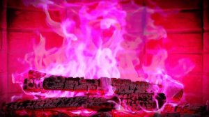 Розовый 🔥 Камин