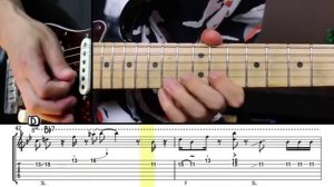 Rumba Blues Solo Guitar in Bb(tab)