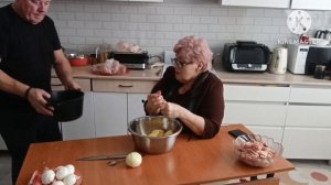 На КУХНЕ.☺️ПРИОБЩАЮ МУЖА к ГОТОВКЕ!🍲