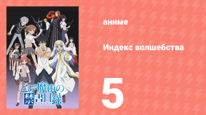 Индекс волшебства 1 сезон 5 серия (аниме-сериал, 2008)