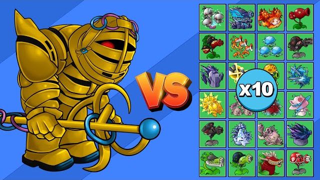 ЗОЛОТОЙ ГАРГАНТЮА ПРОТИВ РАСТЕНИЙ В PvZ FUSION МОДЕ | КТО ПОБЕДИТ? #pvz #fusion #zombick смотреть онлайн