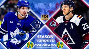 Торонто - Колорадо | НХЛ | 25.01.2026 | Прямая трансляция | xG
