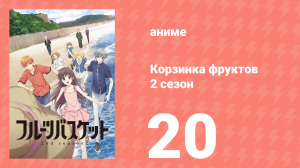 Корзинка фруктов 2 сезон 20 серия (аниме-сериал, 2020)