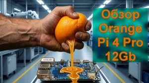 Orange pi 4 Pro обзор — сырая как апельсин!😭