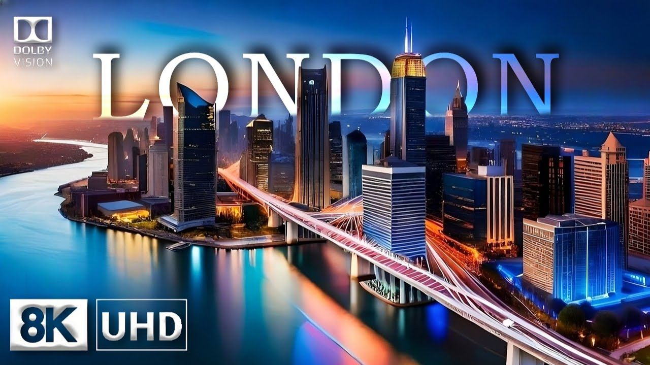 Лондон 🇬🇧 8K Video Ultra HD (60FPS) | London 8K HDR | 8K HDR Dolby World