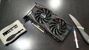 Ремонт вентиляторов на видеокарте Gigabyte 570 4 GB