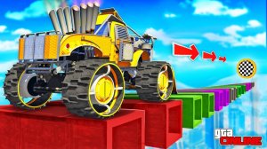 КАК ДАЛЕКО ТАЧКИ ИЗ ARENA WAR СМОГУТ ПРОЕХАТЬ ПО СЛОМАННОЙ ДОРОГЕ? ЭКСПЕРИМЕНТЫ ГТА 5