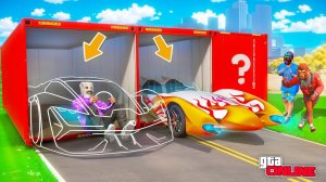 УГАДАЛ КОНТЕЙНЕР С НЕВИДИМОЙ ЛАМБОЙ! ОТКРЫЛИ СУПЕРТАЧКИ - БИТВА ЗА КОНТЕЙНЕРЫ В ГТА 5 ОНЛАЙН