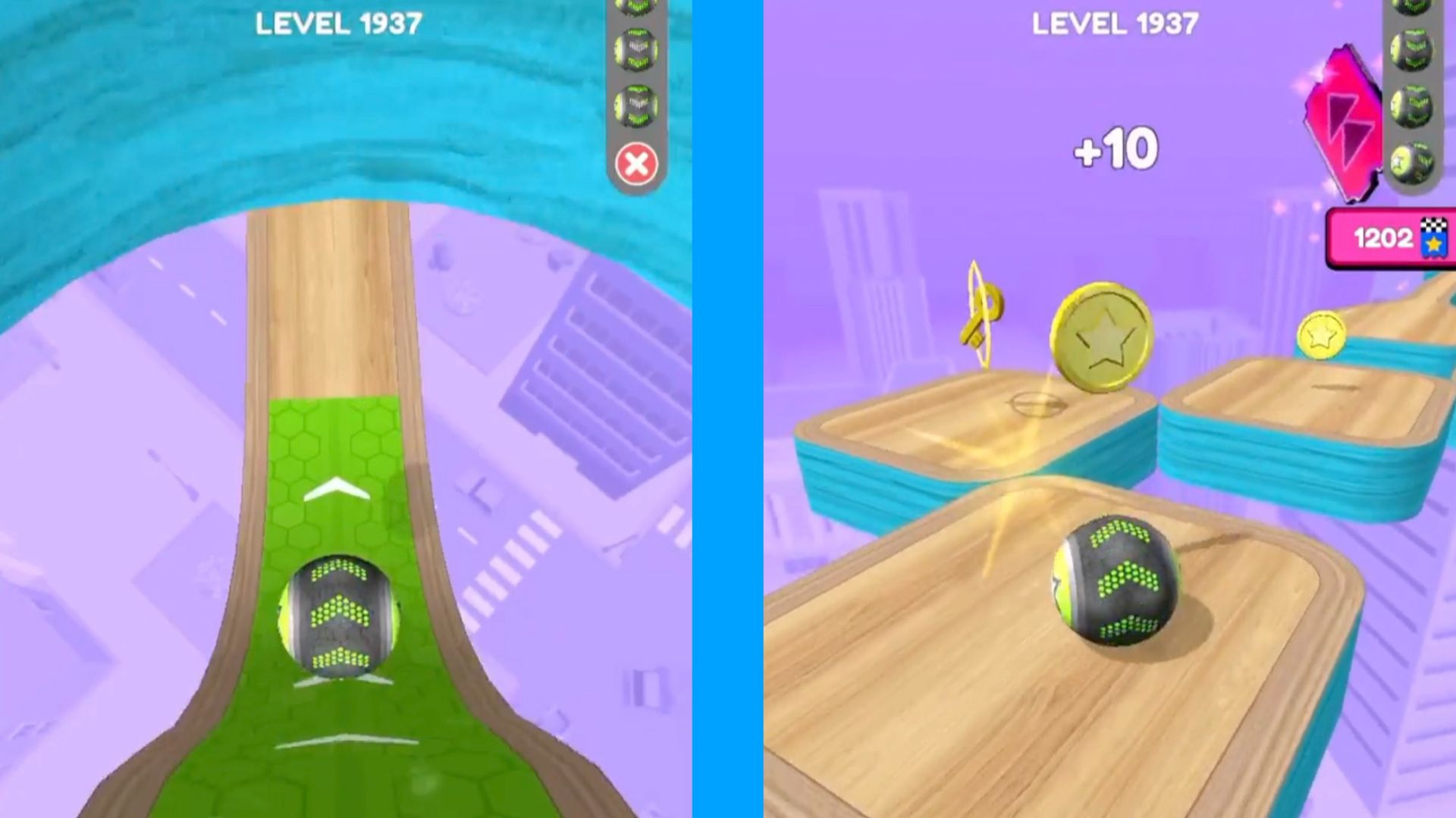 Going Balls Super Speed run Gameplay New Update Level 1937 смотреть онлайн