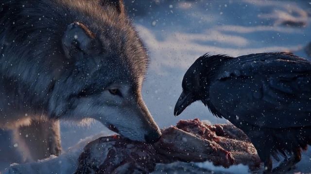 Волк и ворон