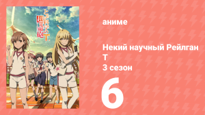 Некий научный Рейлган T 3 сезон 6 серия (аниме-сериал, 2008)