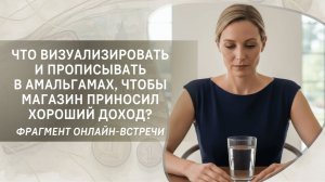 Что визуализировать и прописывать в амальгамах, чтобы магазин приносил хороший доход?