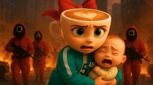 Балерина Капучино игра в кальмара.