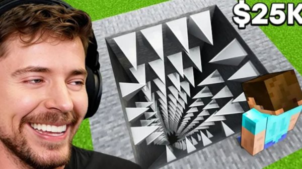 Mr.BEAST (МИСТЕР БИСТ) ЛОВУШКИ ЗА 1$ & 25000$ В МАЙНКРАФТ СМОТРЕТЬ НОВОЕ ВИДЕО ПРО МАЙНКРАФТ 2026