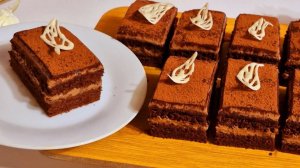 Шоколадные мини‑пирожные “как из кондитерской”! Мини шоколадные трюфельные пирожные