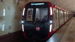 Метро Москвы красивая подборка прибытие и отправление поезда метрополитена | Московский транспорт