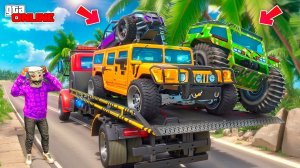 УГНАЛ ТАЧКИ НА НЕОБИТАЕМОМ ОСТРОВЕ В GTA 5! БИТВА ЭВАКУАТОРОВ В ГТА 5 ОНЛАЙН | НАШЕЛ 3 ТАЧКИ