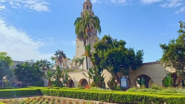 🇺🇸 Сан-Диего, Калифорния - прогулка по пляжу и городу на закате