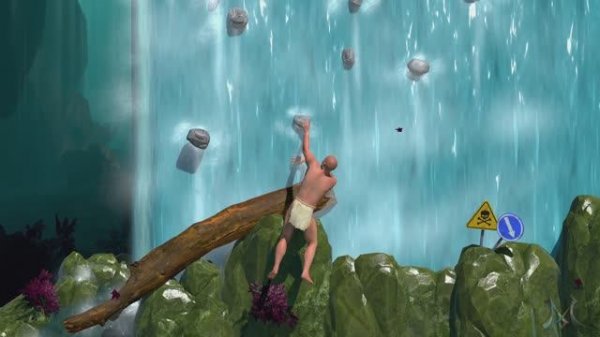 A Difficult Game About Climbing (3) 🎮 Болтаемся на одной и той же скале
