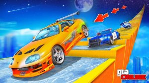 СПУСК БЕЗ ТОРМОЗОВ + ЛЕДЯНАЯ ЛЕСТНИЦА В ГТА 5! САМЫЙ ЖЕСТКИЙ СПУСК | ГТА 5 ОНЛАЙН