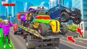 БИТВА ЭВАКУАТОРОВ, НО ТОЛЬКО ВНЕДОРОЖНИКИ! ЭВАКУИРОВАЛ ТУРБО-ДЖИПЫ В ГТА 5 ОНЛАЙН