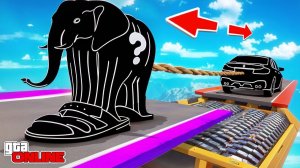 ВЫБИЛ САМЫЕ ЧИТЕРСКИЕ ТАЧКИ ИЗ ЛАКИ БЛОКОВ В ГТА 5! ПЕРЕТЯГИВАНИЕ КАНАТА В GTA 5!  - ЭКСПЕРИМЕНТЫ