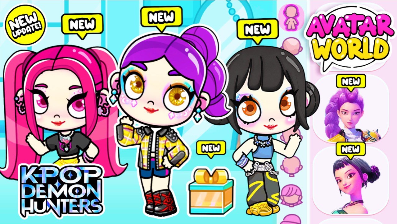К-поп охотницы на демонов в Avatar World