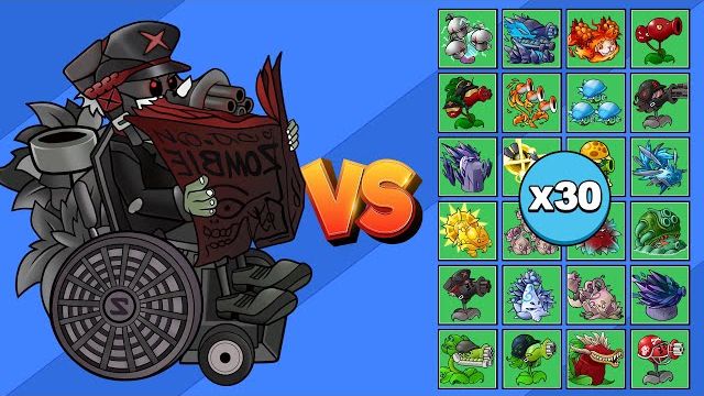 ЧЕРНЫЙ ЗОМБИ НА КОЛСЯКЕ ПРОТИВ РАСТЕНИЙ В PvZ FUSION МОДЕ | КТО ПОБЕДИТ? #pvz #fusionmode #zombick смотреть онлайн