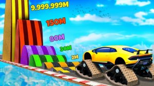 Сможет ли монстр трак проехать по лежачим полицейским в гта 5 ? - эксперимент в gta 5