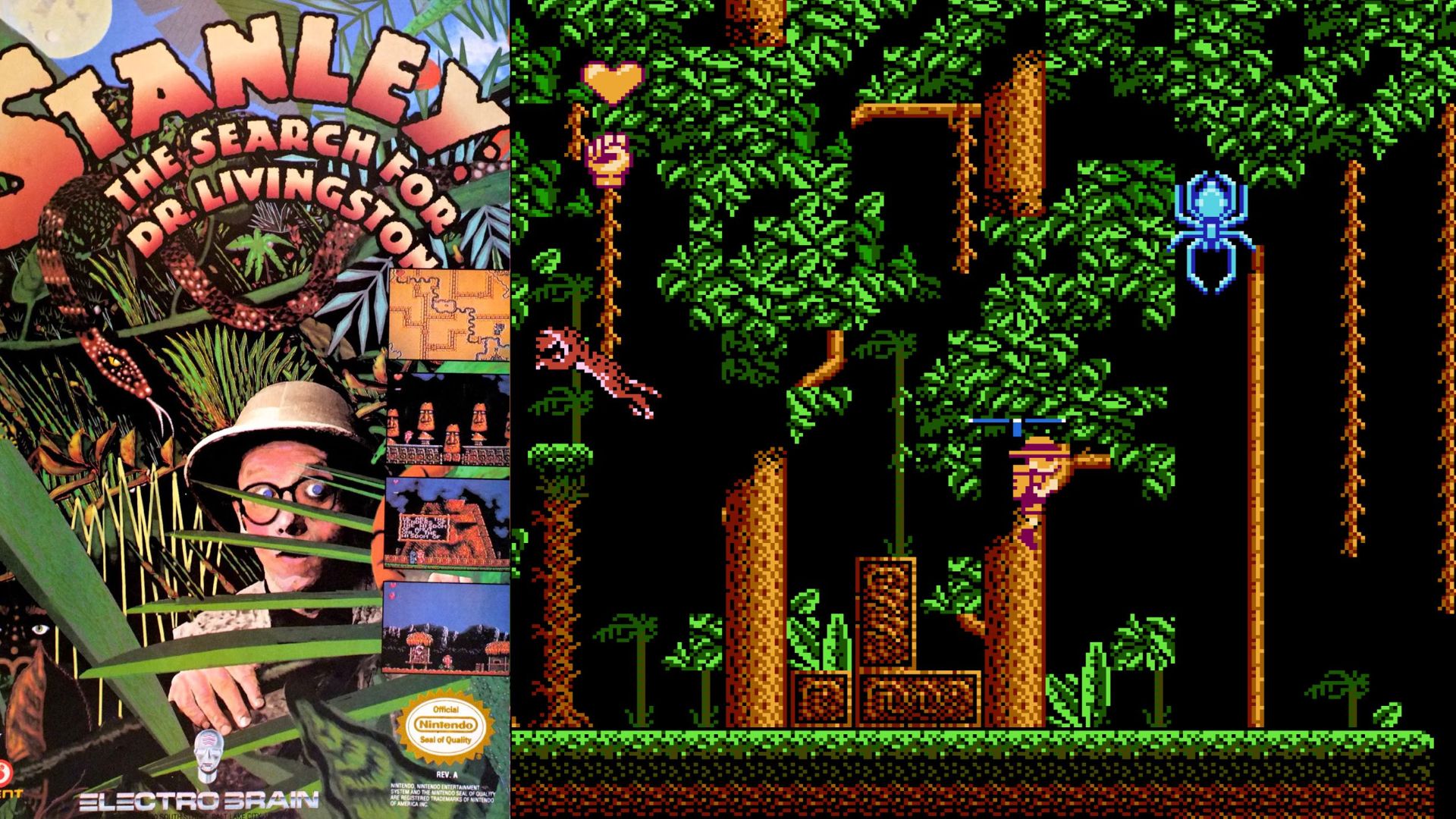 Stanley The Search for Dr Livingston (NES) смотреть онлайн