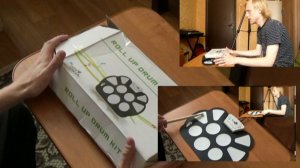 Обзор на гибкую ударную установку roll up drum kit