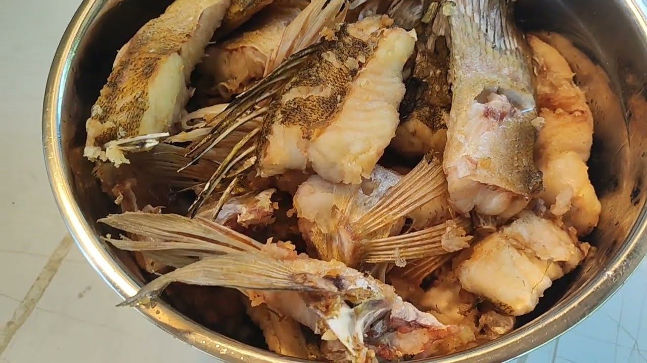 Судак на костре!