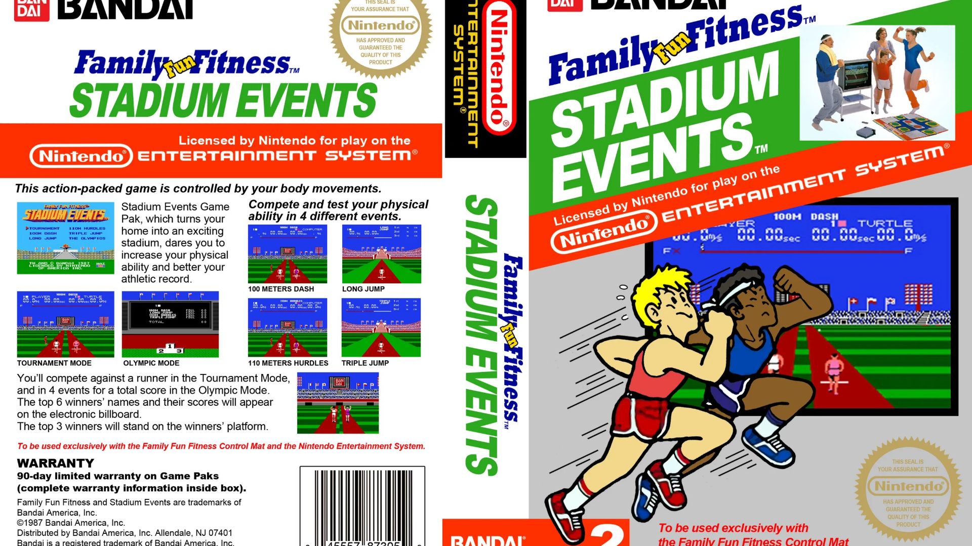 Stadium Events (NES) смотреть онлайн