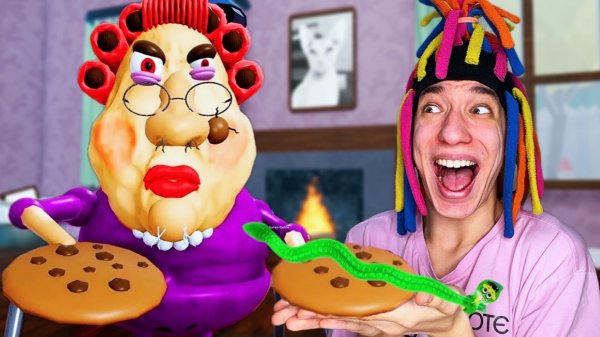 КИТАЙКА И ПОБЕГ ОТ ЗЛОЙ БАБУШКИ В ROBLOX!