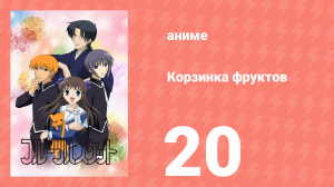 Корзинка фруктов 20 серия (аниме-сериал, 2001)