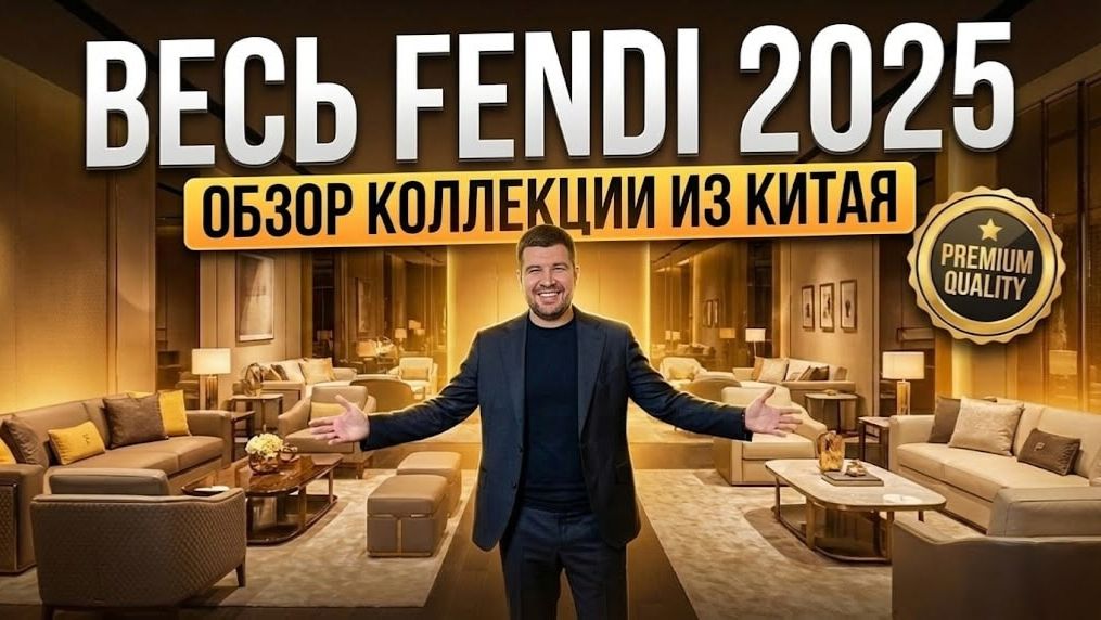 Обзор мебели FENDI из Китая: Стоит ли переплачивать за оригинал?