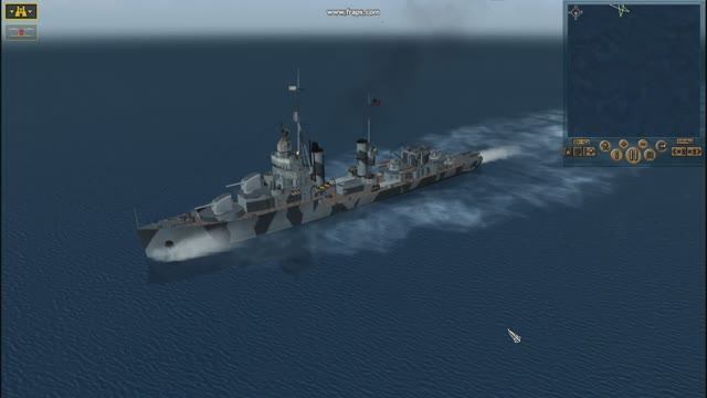 Эсминцы Мехен и Сомерс VS экскортные корабли и транспорт Маруко.Pacific Storm.Allies. Samurai Spirit