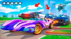 РЕАКТИВНЫЙ СКРАМДЖЕТ ПРОТИВ КОПОВ В ГТА 5 ОНЛАЙН! АВТОУГОНЩИК ПРОТИВ КОПОВ | УГНАЛ РЕАКТИВНЫЕ ТАЧКИ