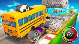 ПОЛУЧИ НАКАЗАНИЕ И ПЕРЕПРЫГНИ ОГРОМНУЮ МЯСОРУБКУ В GTA 5! ЭКСПЕРИМЕНТЫ ГТА 5