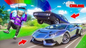 СОБРАЛ САМУЮ ПОБЕДНУЮ КОЛЛЕКЦИЮ НА ПАРАШЮТЕ | БИТВА ПАРАШЮТИСТОВ В ГТА 5 ОНЛАЙН