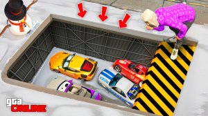 НАШЕЛ ФОРСАЖ ТАЧКИ В СНЕЖНОМ БУНКЕРЕ! ПРЯЧЬ & ИЩИ В ГТА 5 ОНЛАЙН | ЖЕСТКИЕ ПРЯТКИ